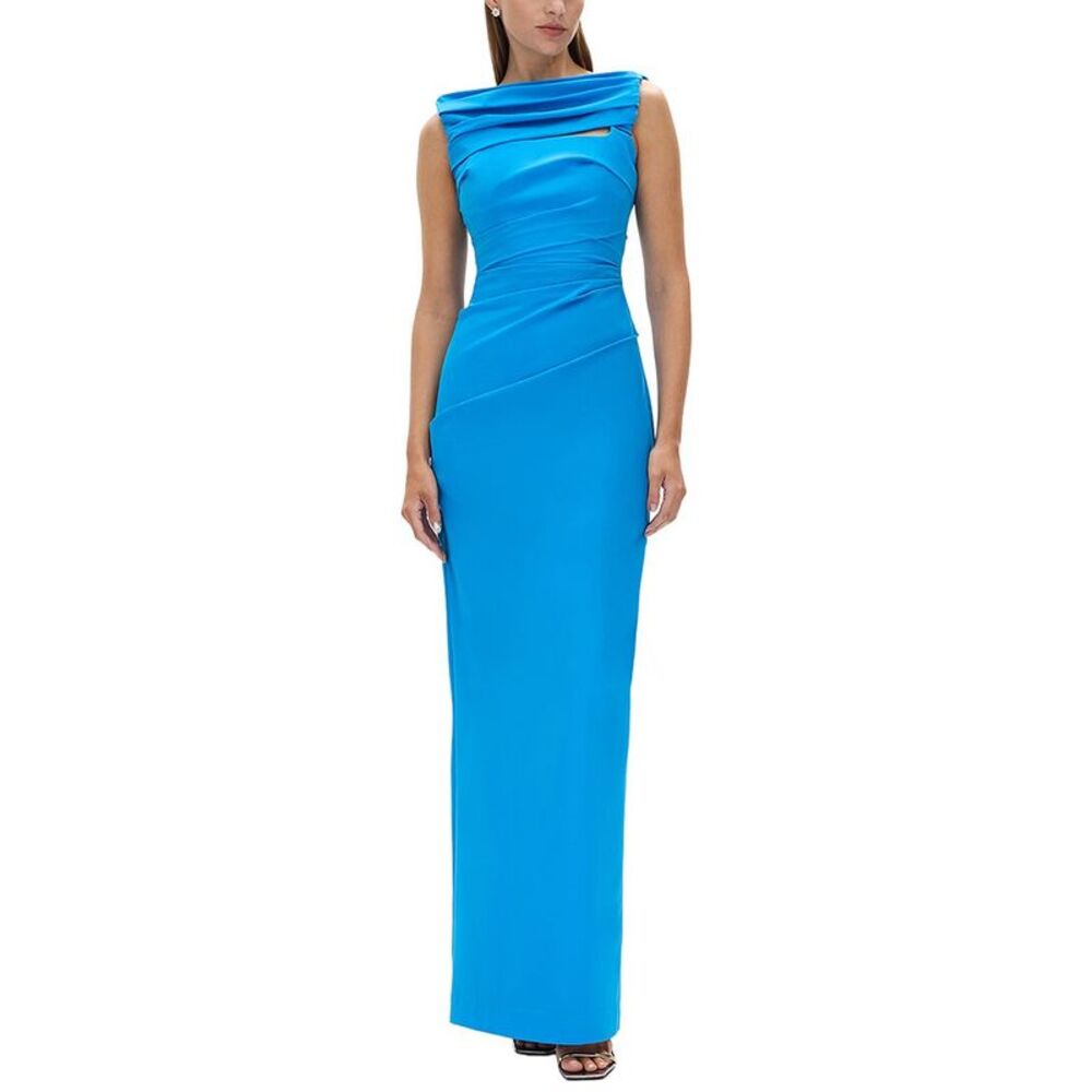 Rachel Gilbert Womens  Camille Column Gown